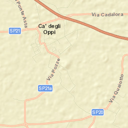 Ca' degli Oppi Street Map