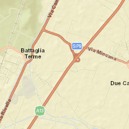 Carrara San Giorgio Street Map