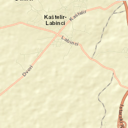 Kaštelir-Labinci Street Map