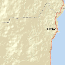 Lovran Street Map
