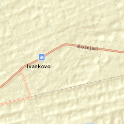 Ivankovo Street Map