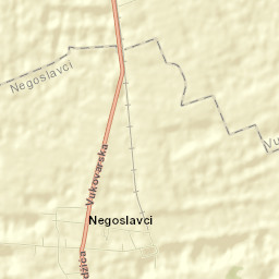 Negoslavci Street Map