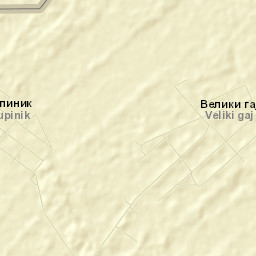 Veliki Gaj Street Map