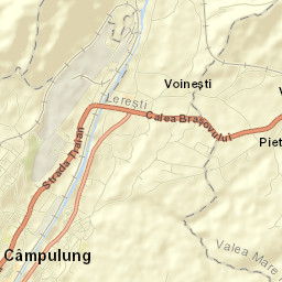 Voinești Street Map