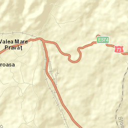 Comuna Valea Mare-Pravăţ Street Map