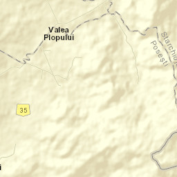 Comuna Poseşti Street Map