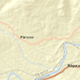 Pârscov Street Map