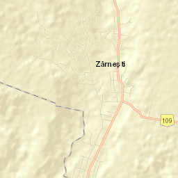 Zărneşti Street Map