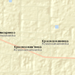 Krasnoznamenka Street Map