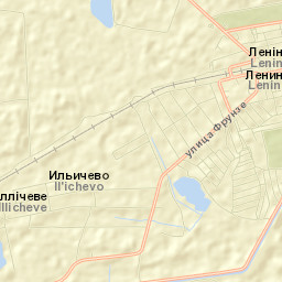 Ilychyovo Street Map