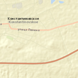 Konstantinovskoye Street Map