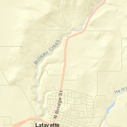 Lafayette Street Map