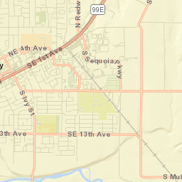 Canby Street Map