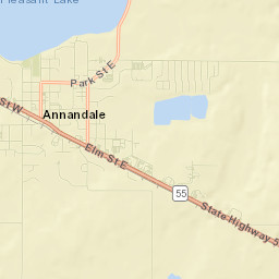 Annandale Street Map