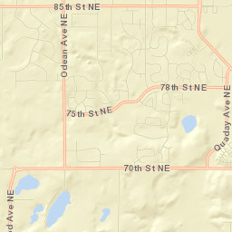 Otsego Street Map