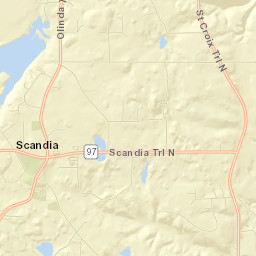 Scandia Street Map