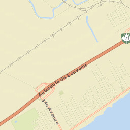 Saint-Zotique Street Map