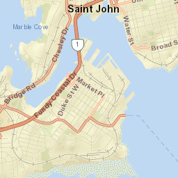 Saint John Street Map