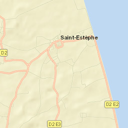 Saint-Estèphe Street Map