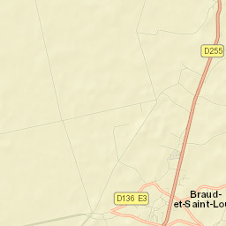 Braud-et-Saint-Louis Street Map