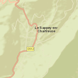 Le Sappey-en-Chartreuse Street Map