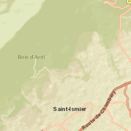 Saint-Ismier Street Map