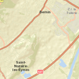 Saint-Nazaire-les-Eymes Street Map