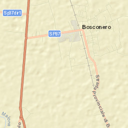 Bosconero Street Map