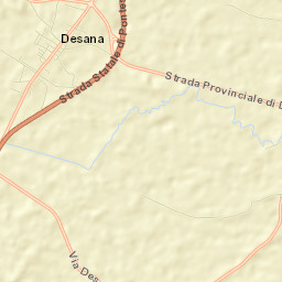 Desana Street Map