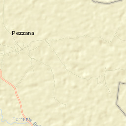 Pezzana Street Map