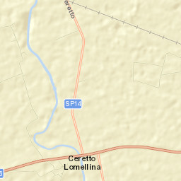 Ceretto Lomellina Street Map