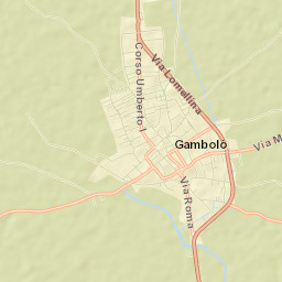 Gambolò Street Map