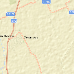 Ceranova Street Map