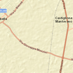 Roverbella Street Map