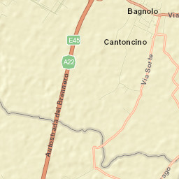 Bagnolo Street Map