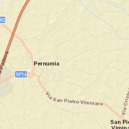 Pernumia Street Map