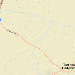 Terrassa Padovana Street Map