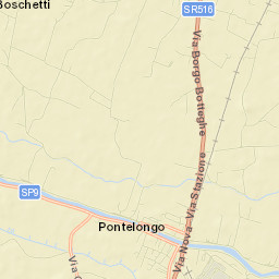 Pontelongo Street Map