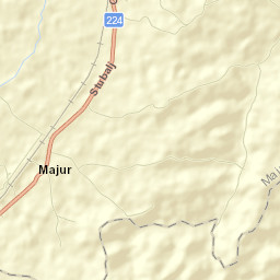 Grad Hrvatska Kostajnica Street Map