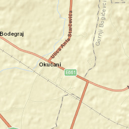 Okučani Street Map