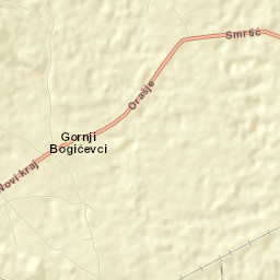 Gornji Bogićevci Street Map