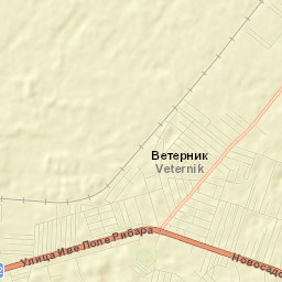 Veternik Street Map