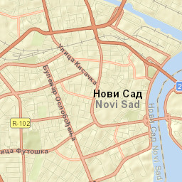 Novi Sad Street Map