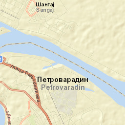 Petrovaradin Street Map