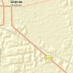 Šajkaš Street Map