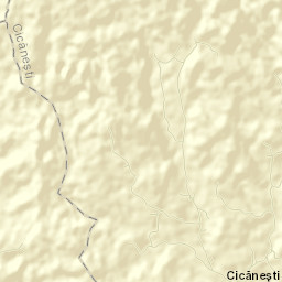 Comuna Cicănești Street Map
