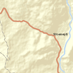 Comuna Stoeneşti Street Map