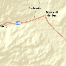 Bâscenii de Sus Street Map