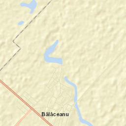 Comuna Bălăceanu Street Map
