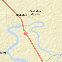 Grădiştea Street Map
